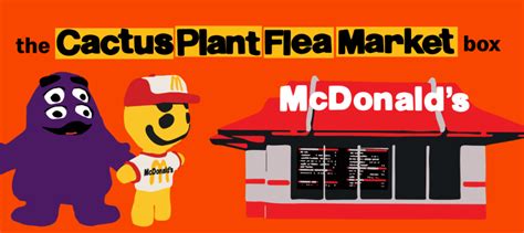 cactus plant flea market announces collab with mcdonald s