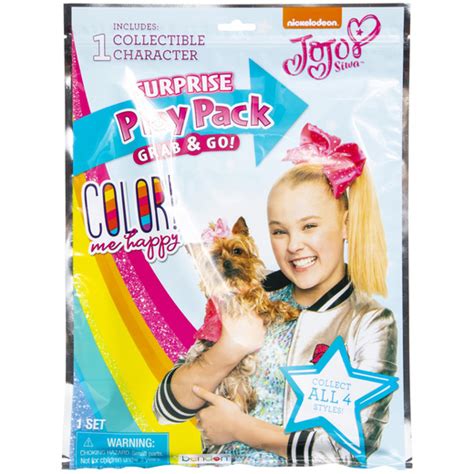 Jojo Siwa Surprise Grab And Go Play Pack Five Below Let Go And Have Fun