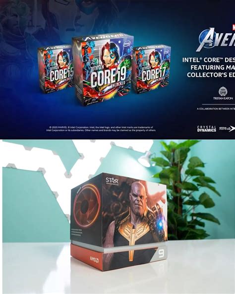 Intel Xác Nhận Các Cpu Marvels Avengers Collectors Edition đóng Gói