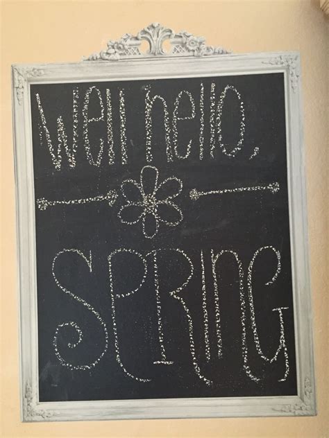 Spring Chalkboard Art Spring Chalkboard Art Chalkboard Art Spring