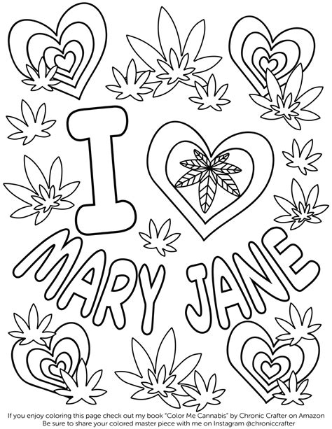 Weed Coloring Page Coloring Page Fresh Stoner Coloring Page Free Book
