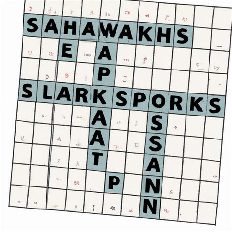 Sharks Proposal On Shark Tank Crossword A Winning Combination