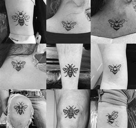 People Are Getting Bee Tattoos In Manchester As A Beautiful Symbol Of