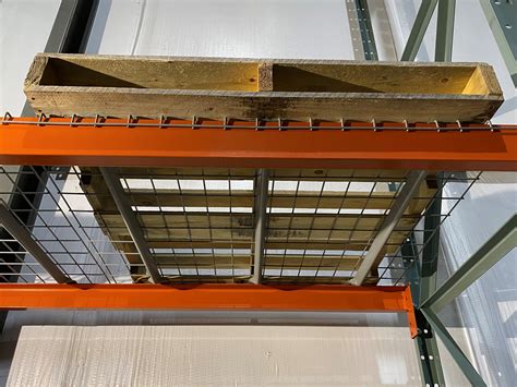 Flared Wire Decking For Structural Pallet Racking Warehouse Rack And