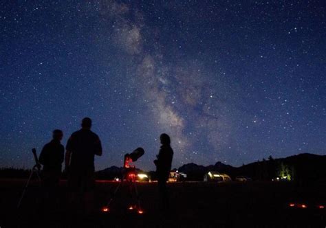 At The Central Idaho Dark Sky Reserve Socially Distanced Stargazing