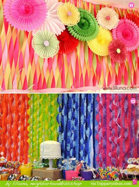 Paper Streamer Decorations 11 And 12 Colorful Twisted Streamers Cut