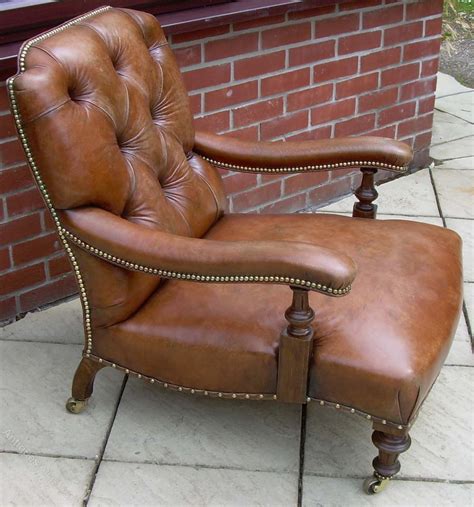 Buy leather antique armchairs and get the best deals at the lowest prices on ebay! A Victorian Leather Armchair - Antiques Atlas