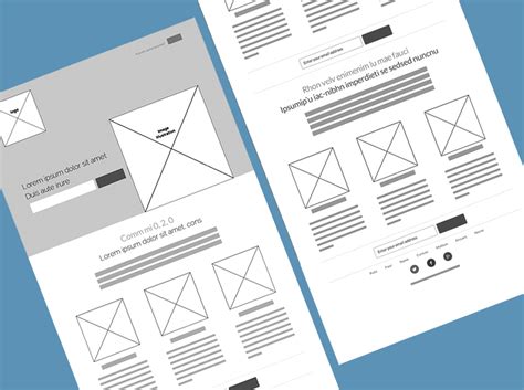 10 Must See Wireframe Examples To Inspire Your Next Design Cacoo