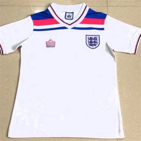 England 1982 Home World Cup Shirt Pauls Retros
