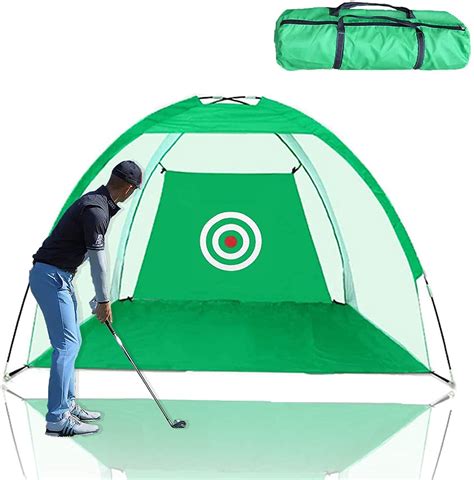 Golf Practice Net And Golf Hitting Mat Golf Hitting Nets Golf Mats