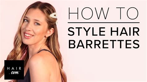 How To Style Short Hair With Barrettes 9 Short Hair Accessories That