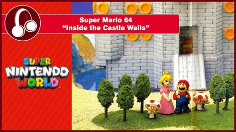 Super Nintendo World Super Mario 64 Inside The Castle Walls Youtube