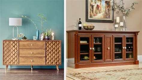 40 Beautiful Living Room Buffet Cabinet Design Ideas 2020 Modern