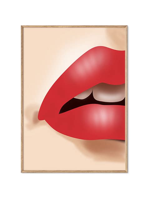 Red Lips Posters Konvei