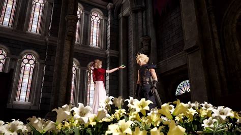 Final Fantasy Vii Remake Intergrade Cloud Meets Aerith Youtube