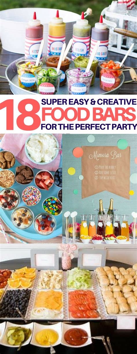 37 graduation party food ideas. 18 Best Food Bar Ideas Perfect for Your Next Party | Party ...