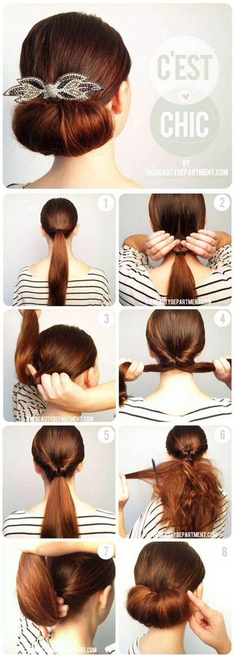 20 Amazing Step By Step Bun Hairstyles Planet Of Woman