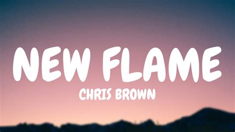 Chris Brown New Flame Lyrics Ft Usher Rick Ross Youtube