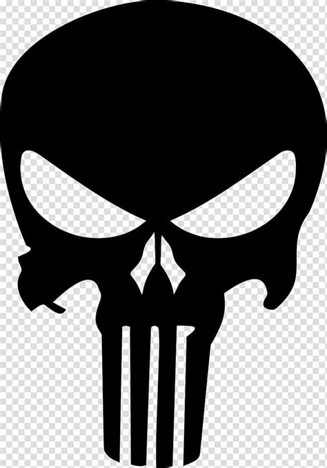 Punisher Car Decal Skulls Transparent Background Png Clipart Skull