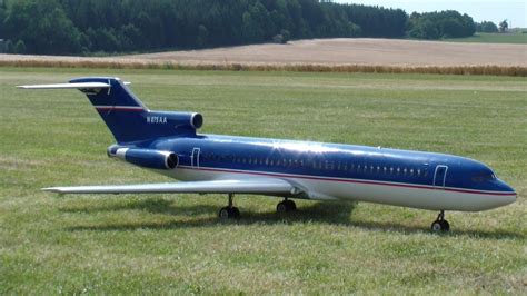 Huge 727 Boeing Rc Specialy Turbine Model Airliner Youtube