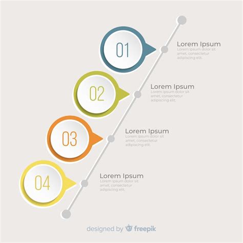 Premium Vector Infographic Timeline Concept
