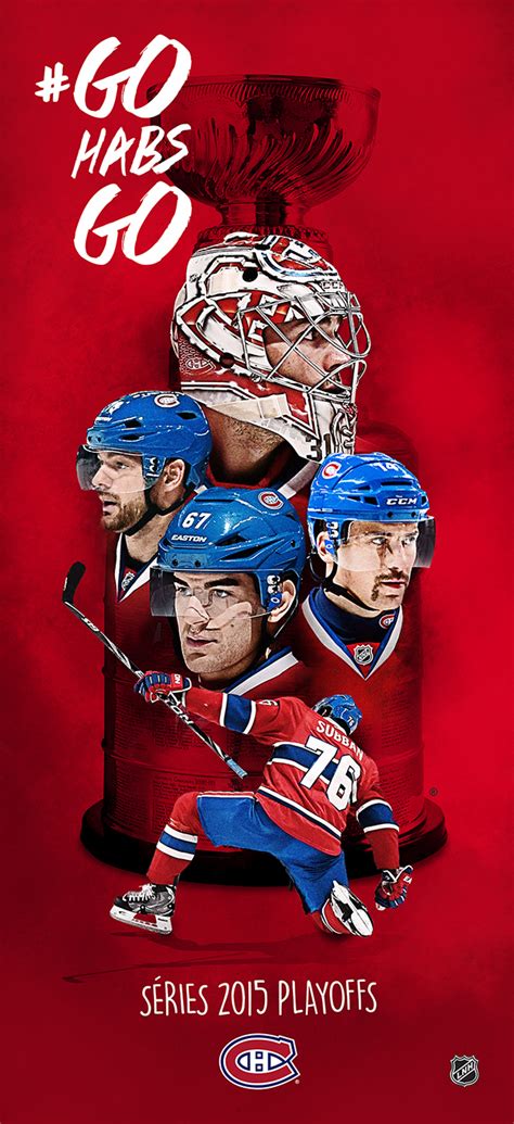 Currently showing all results with no filters. Séries 2015 Playoffs / Canadiens de Montréal on Behance