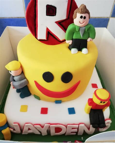 9 best roblox birthday cake images in 2019 roblox cake. Roblox birthday cake! #6thbirthday #birthday #birthdayboy #son #cake #bake #bakeacake # ...