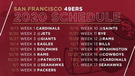 Find out the latest game information for your favorite nfl team on cbssports.com. San Francisco 49ers release 2020 regular season schedule | KTVU FOX 2