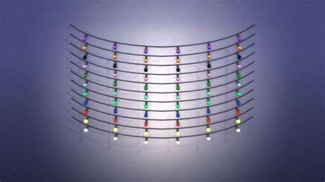 String Lights Without Poles By Teknikah At Mod The Sims