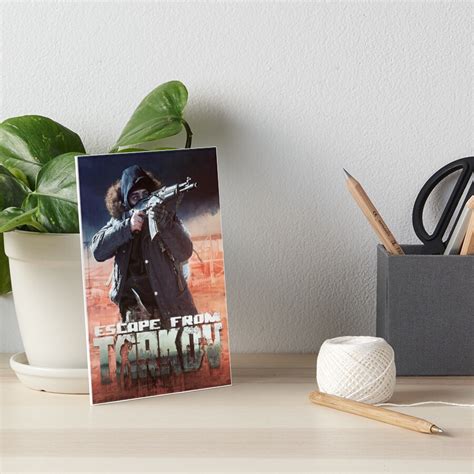 Poster Escape From Tarkov Game Art Board Print For Sale By Richbrooks