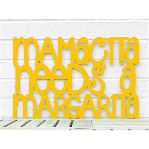 Funny Mothers Day Sign Mamacita Needs A Margarita
