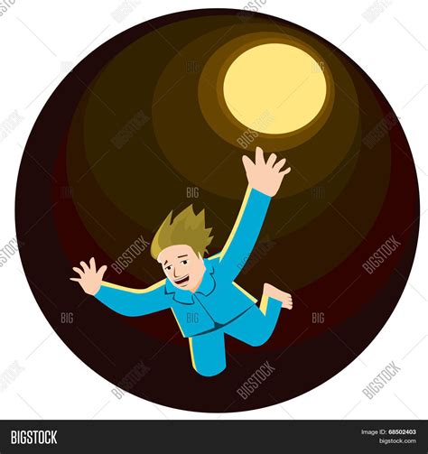 Falling Into Deep Vector And Photo Free Trial Bigstock