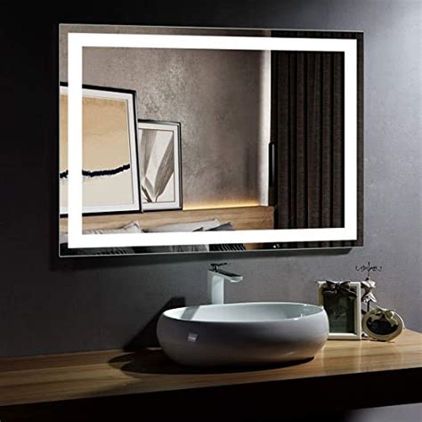 Hyh Led Lighted Bathroom Vanity Mirrors Wall Mounted