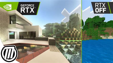The player's point of view) and simulating. Minecraft RTX Gameplay + Ultra Realism Ray-Tracing Texture ...