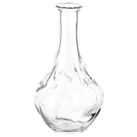 Viljestark Vase Clear Glass 17 Cm 6 ¾ Ikea Ca