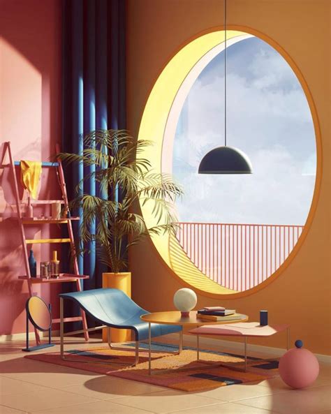 Digital Surrealists D Artists Creating Dreamlike Spaces Interior