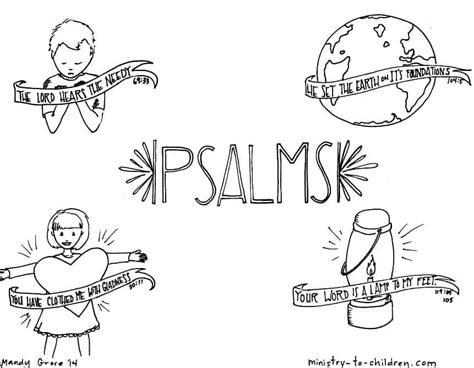 13 then will i teach transgressors thy ways; "Psalms" Bible Coloring Page