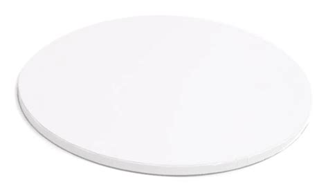 Round 12 Inch White Cake Drum 10mm Thickness Cake Decorating Central