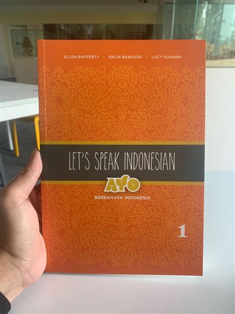 Lab1201 Lets Speak Indonesia Volume 1 Textbook Hobbies And Toys Books
