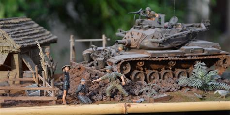 Vietnam War Scale Models Miniatures Military Dioramas Scale Model Minis Military Man Army