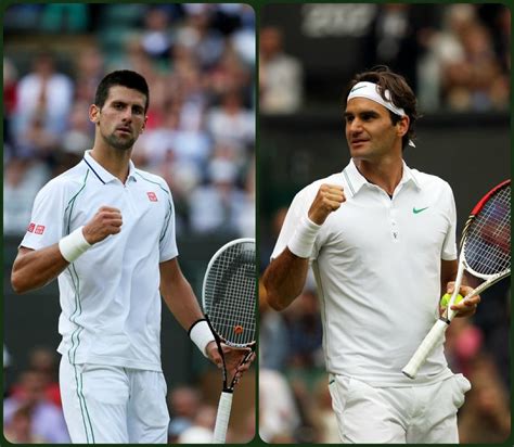 Federer Djokovic Cest Un Vrai Duel De Sportifs