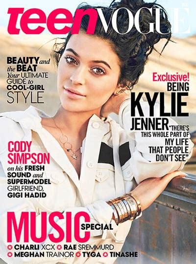 Kylie Jenner Does Teen Image 1 From The Buzz Kylie Jenner Covers