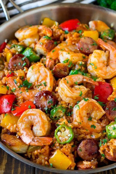 This Jambalaya Recipe Is A Mix Of Chicken Shrimp And Sausage Cooked
