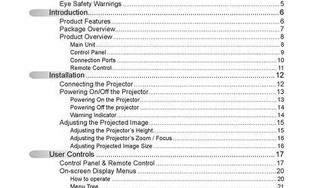 OPTOMA HD65 USER MANUAL Pdf Download | ManualsLib