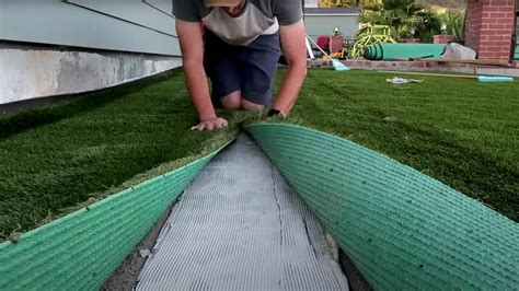 Artificial Turf Installation A Diy How To Guide Youtube