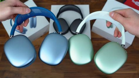 Apple Airpods Max Unboxing Blue Green Gray Tweaks For Geeks