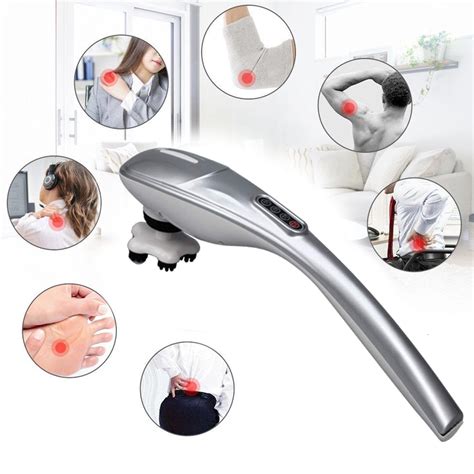 Handheld Electric Massager Back Neck Foot Vibrating Therapy Machine
