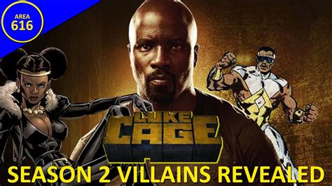 Luke Cage Season 2 Main Villains Revealed Youtube