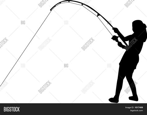 Fishing Silhouette Image And Photo Free Trial Bigstock
