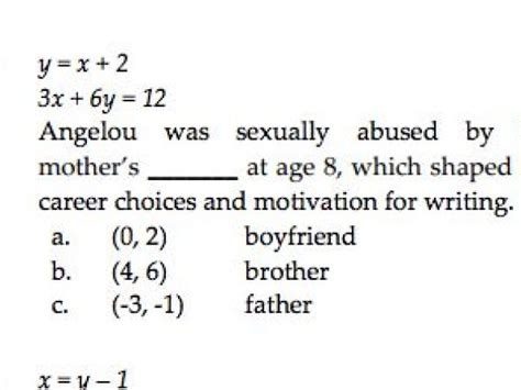 Sex Abuse Math Question On Homework Assignment Stirs Controversy At